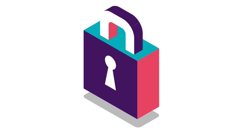 padlock illustration